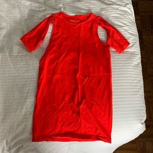 Helmet Lang cut-out top